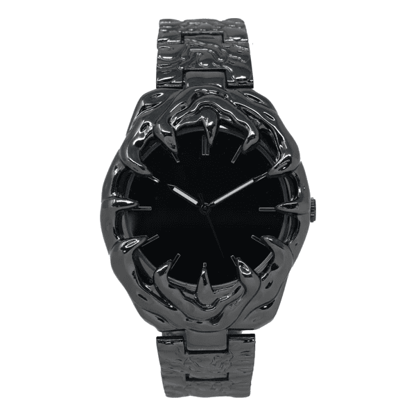 Men's 40mm Claw Watch - Metal Band, Quartz Movement