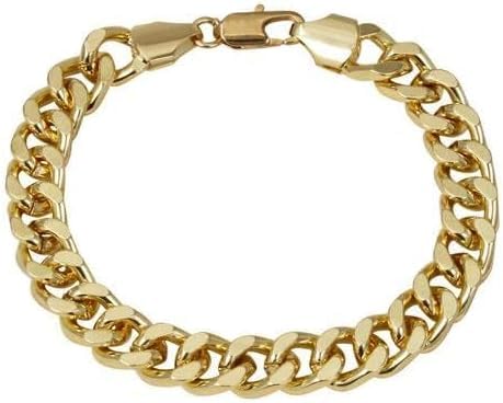 Men's 45mm Diamond Accent Nugget Watch & 3 Bracelet Set