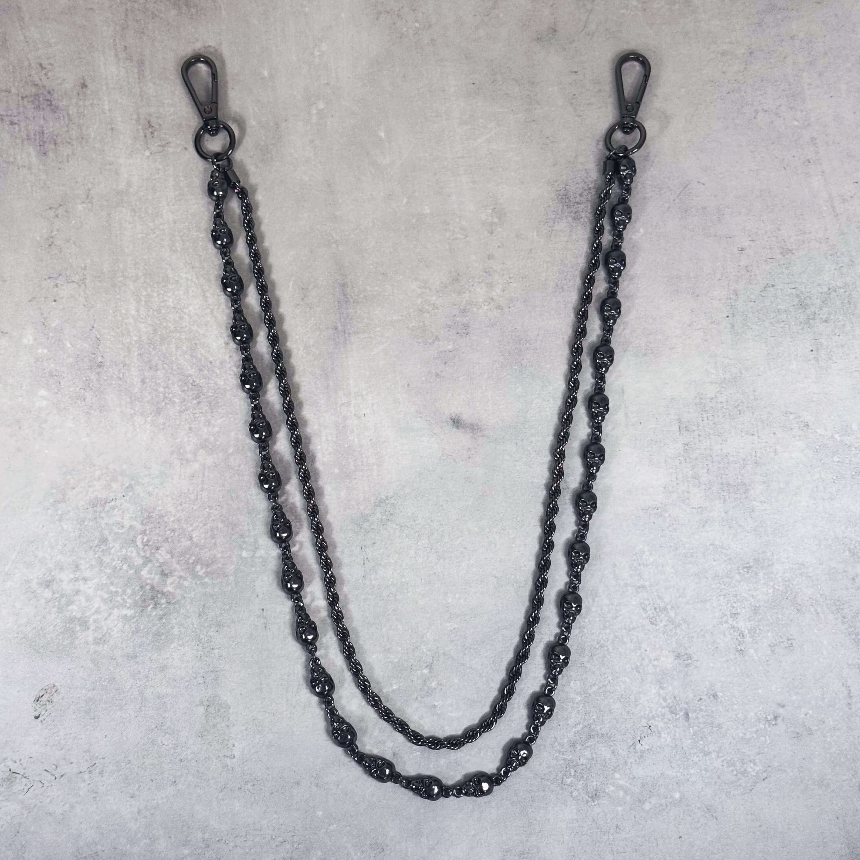 Skull and Rope Double Layer Pant Chain