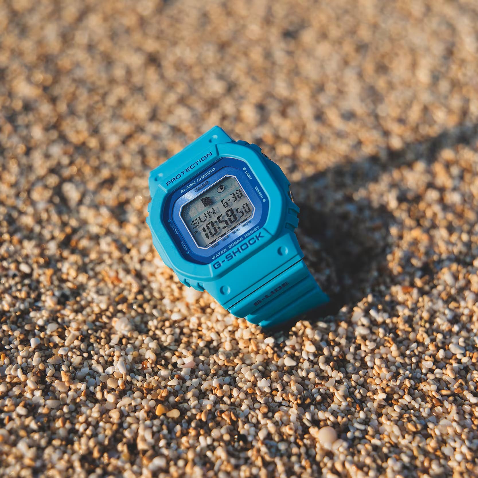 Women's 46mm Casio G-SHOCK G-LIDE Digital Watch - Resin Band, Tide Graph Display