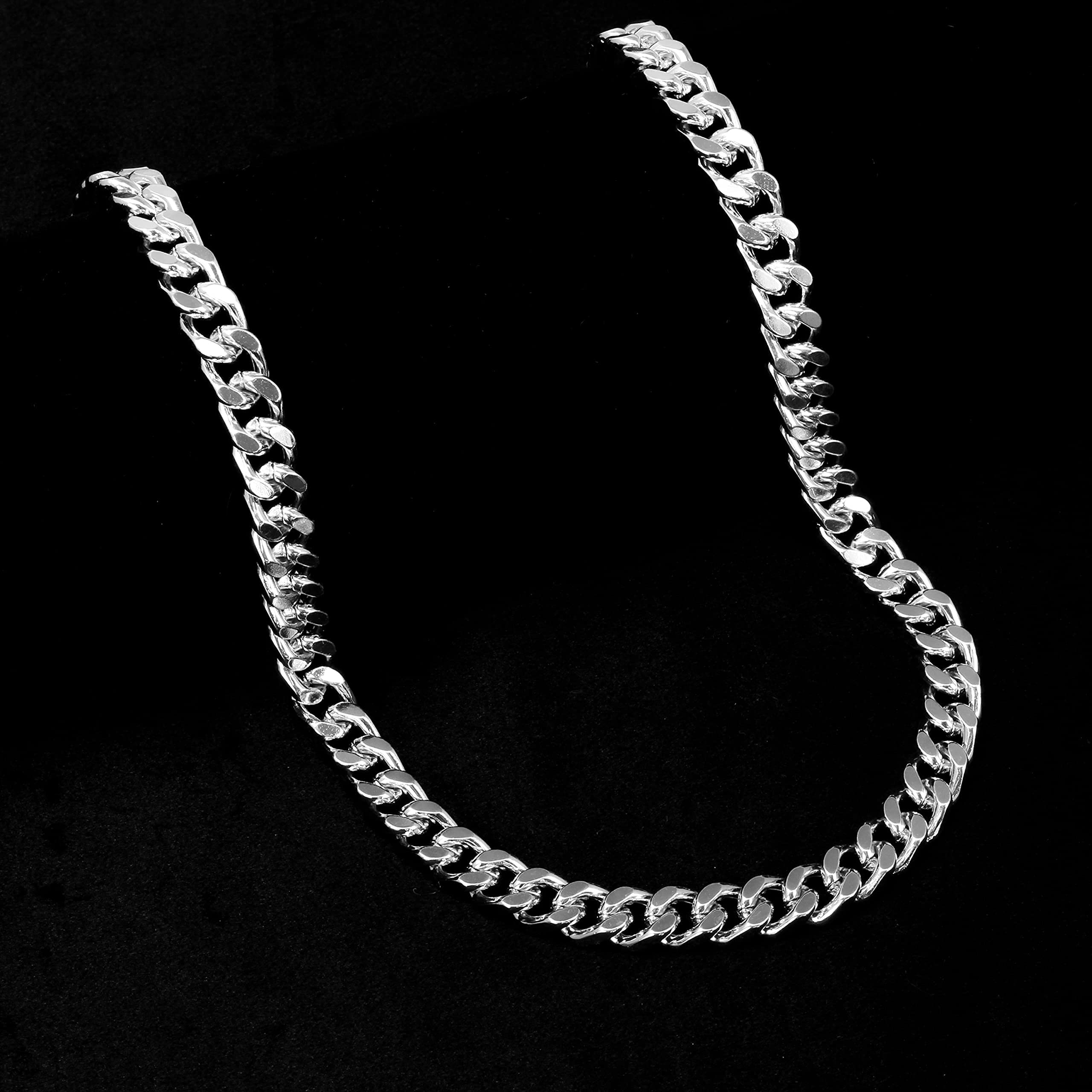 Men's Iced Out Medium Allah Pendant Necklace Set with Cuban Link & Tennis Chains