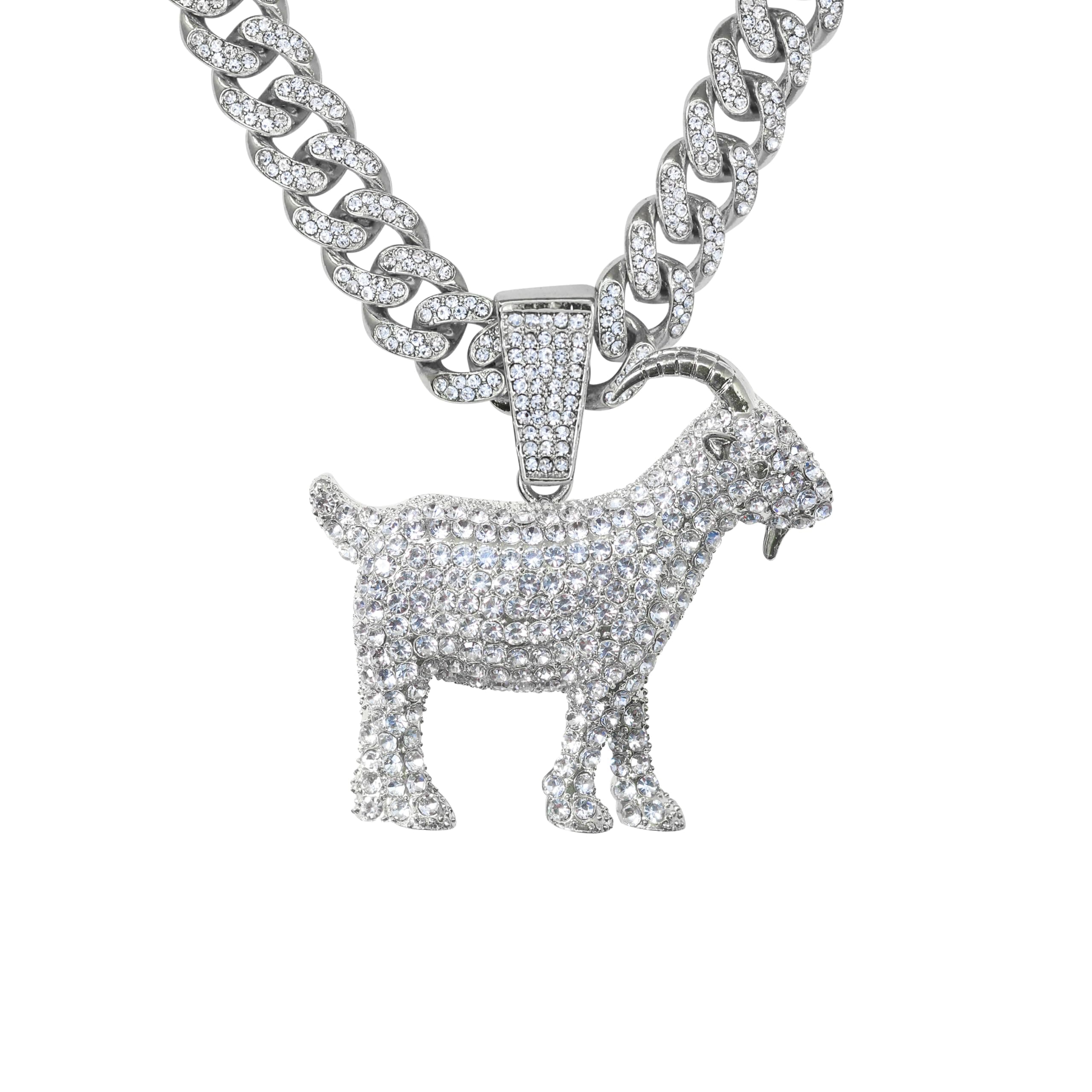 Large Iced Out Basketball Pendant with 12mm Cuban Chain