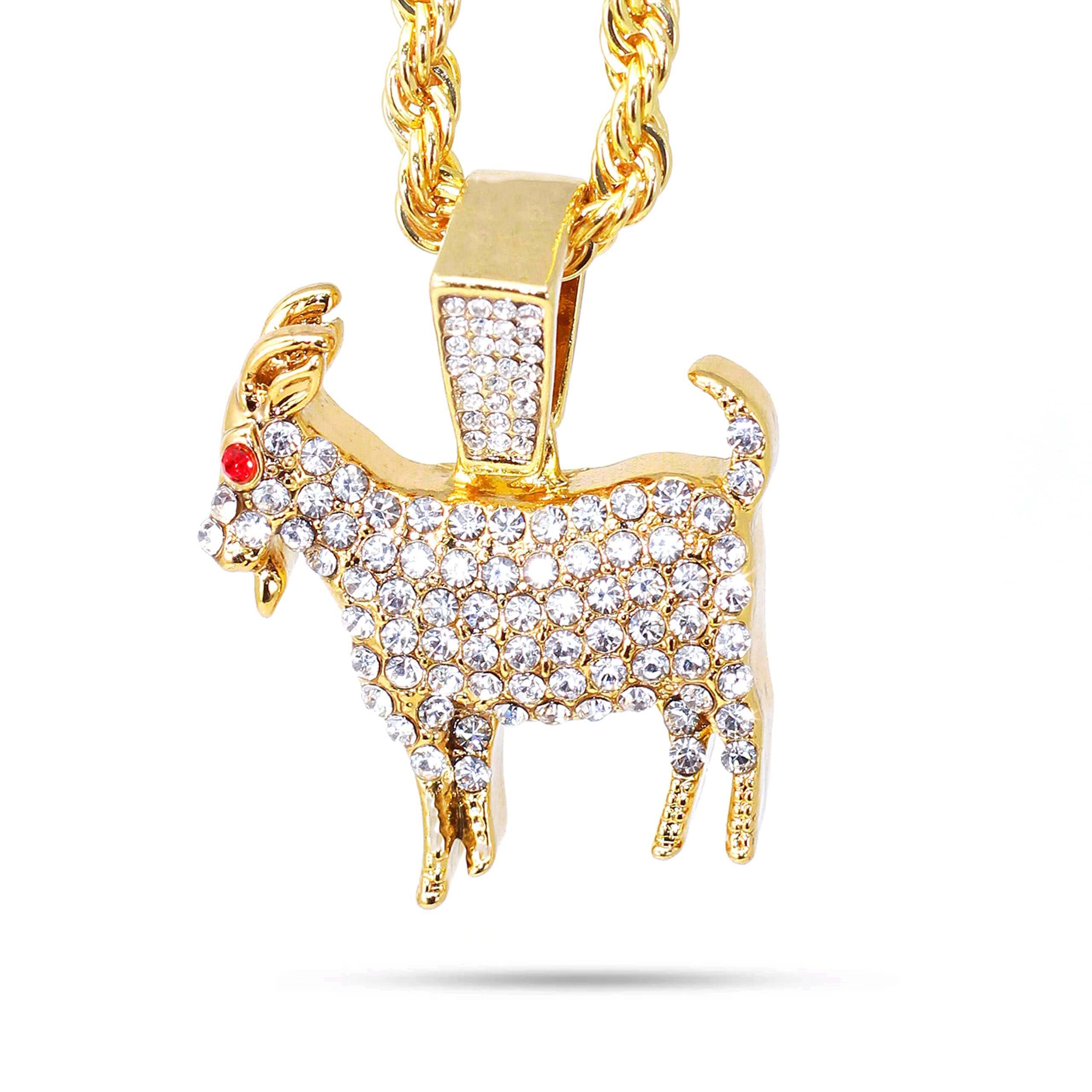 Men's Iced Out Basketball Pendant Set with 4mm Rope Chain
