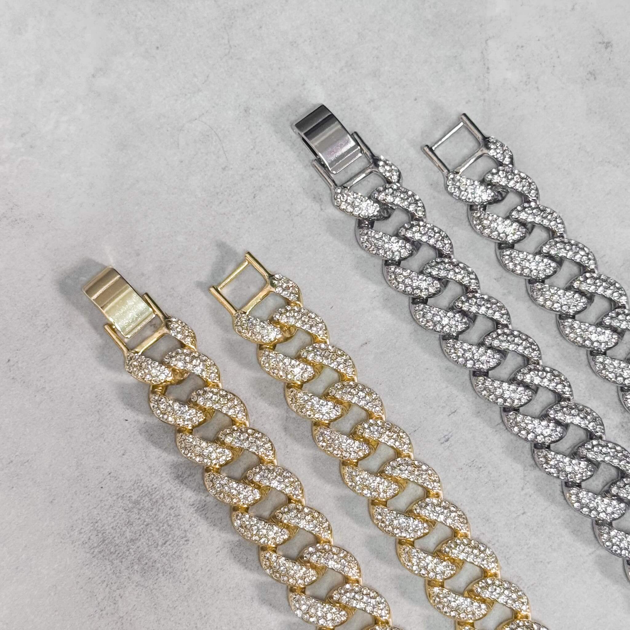 18mm Iced Out Cuban Chain