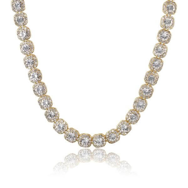 11mm Fully Iced Cluster Chain