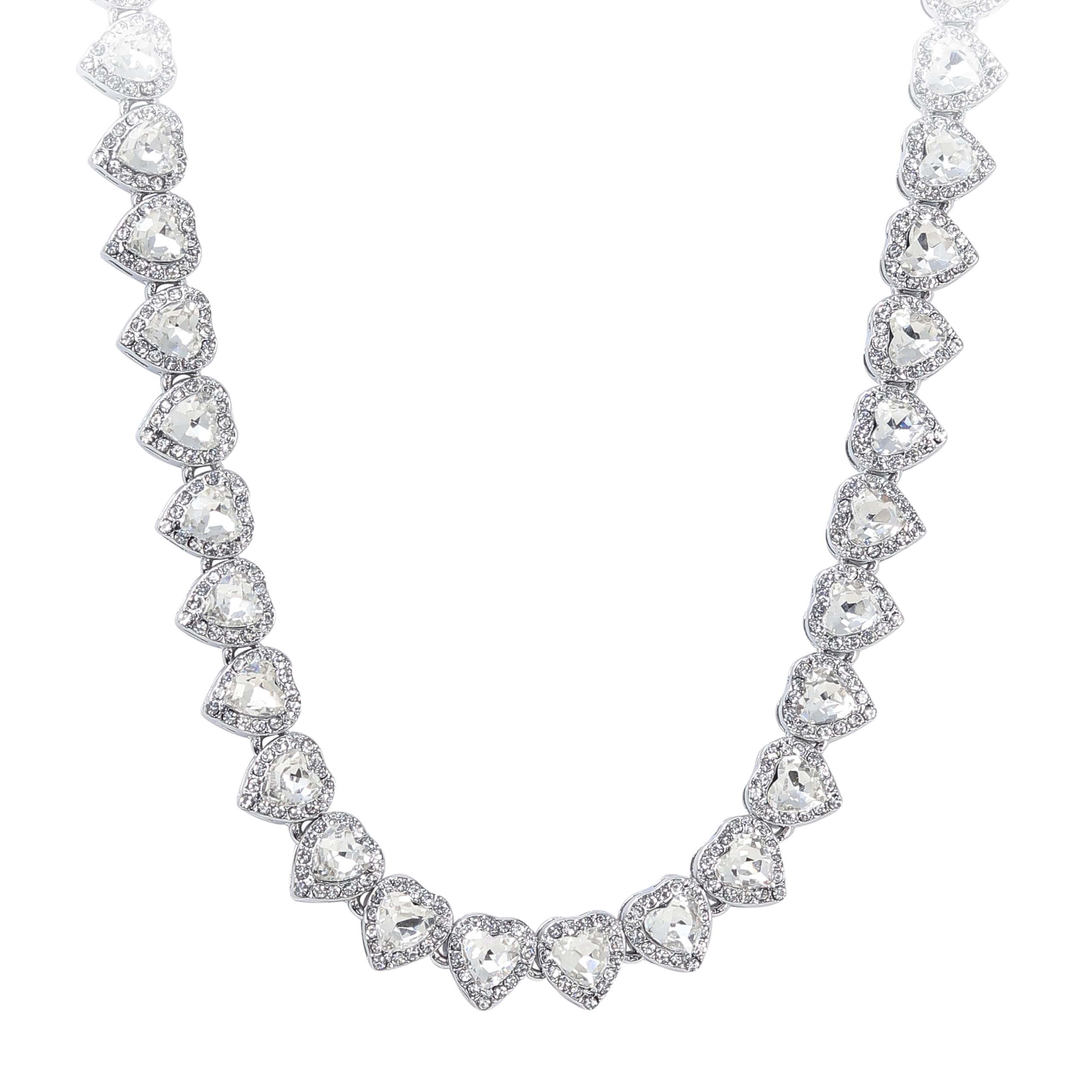 10mm Heart Cluster Chain - 20 inches