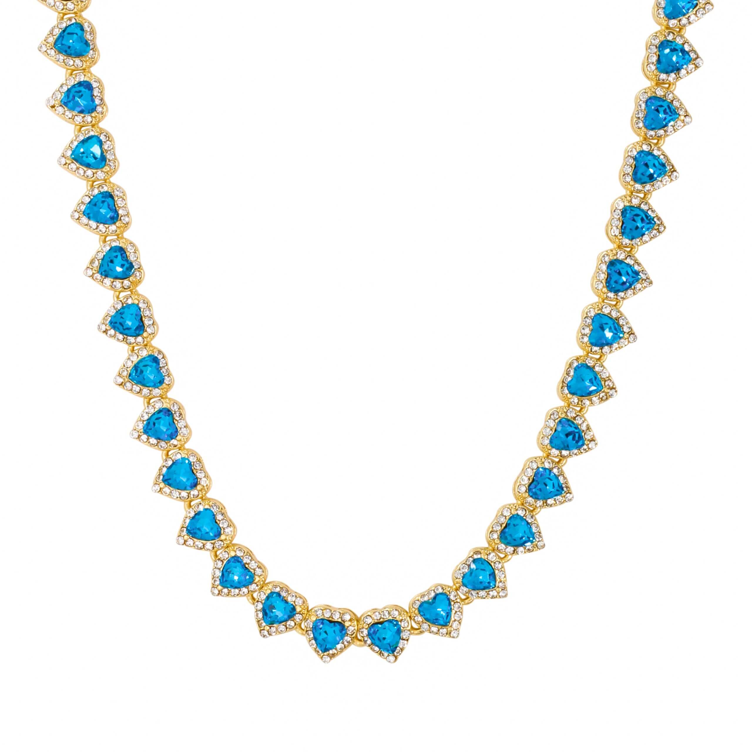 10mm Heart Cluster Chain - 18 inches