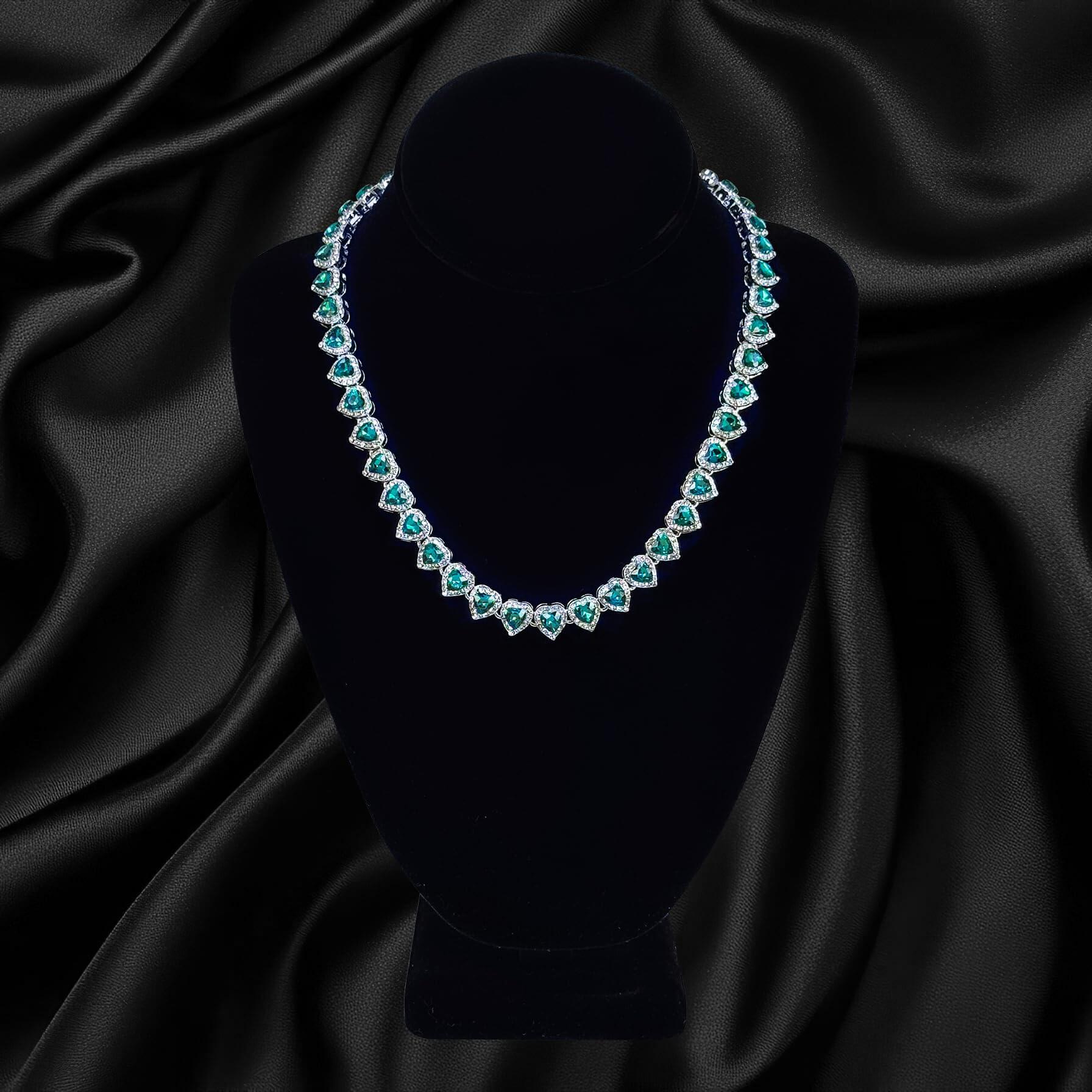 10mm Heart Cluster Chain - 18 inches