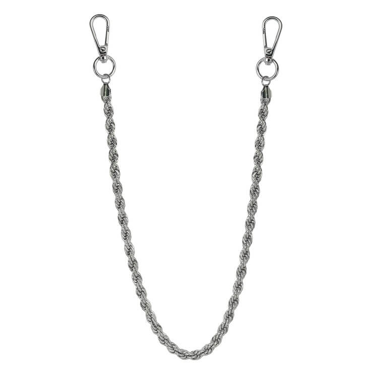 Men’s 8mm Rope Pant Chain - Stylish Accessory for Jeans