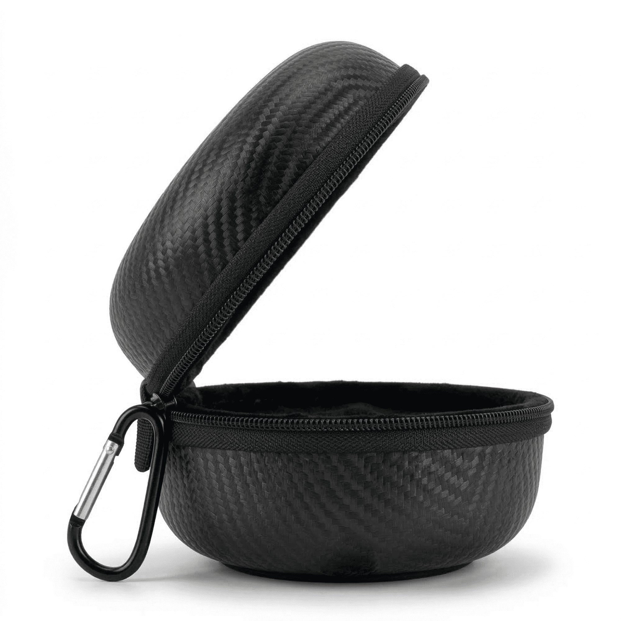 Premium Travel Watch Case – Hard Shell Protective Watch Storage Case with Zipper & Clip