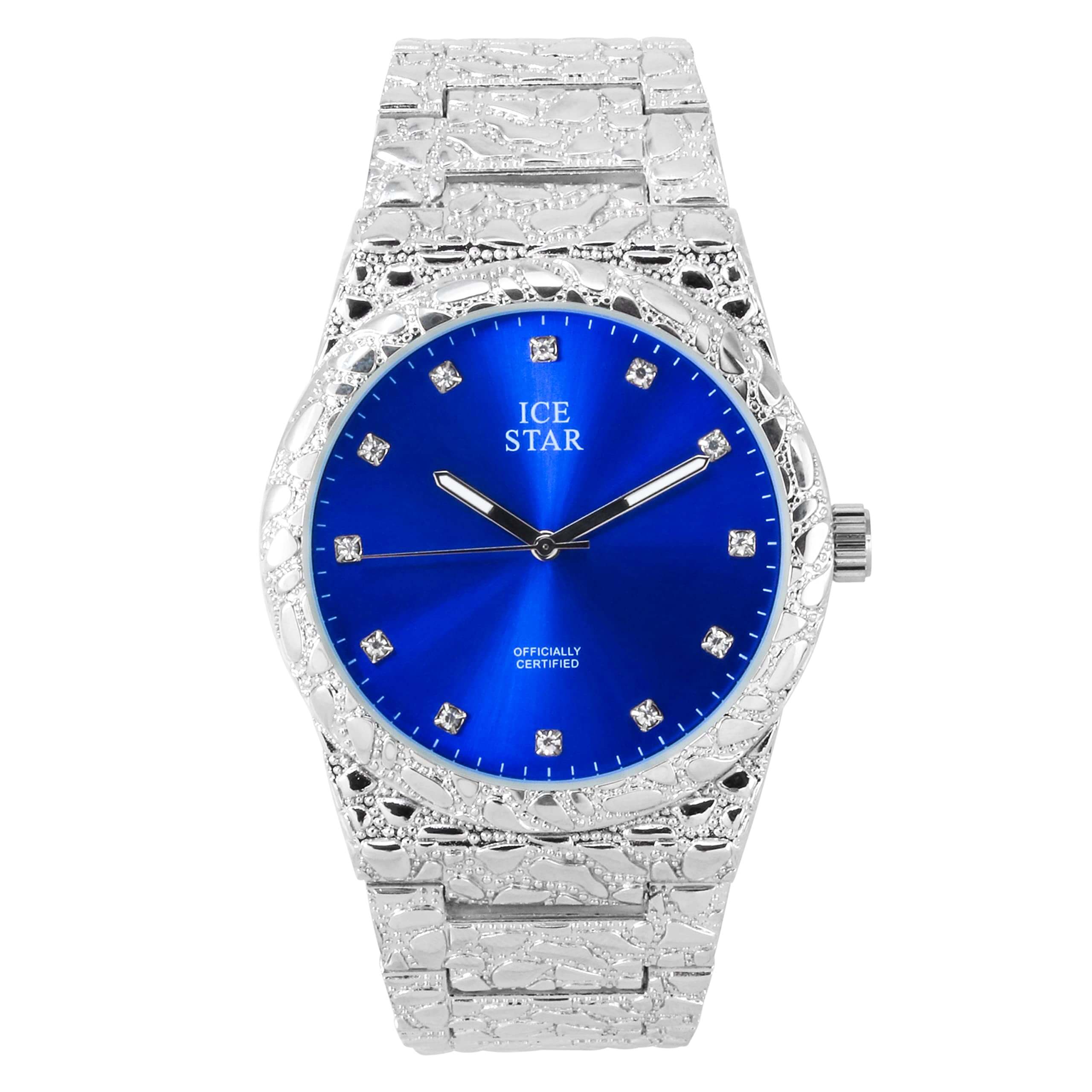 Men’s 45mm Nugget Watch - Metal Band, Quartz Movement