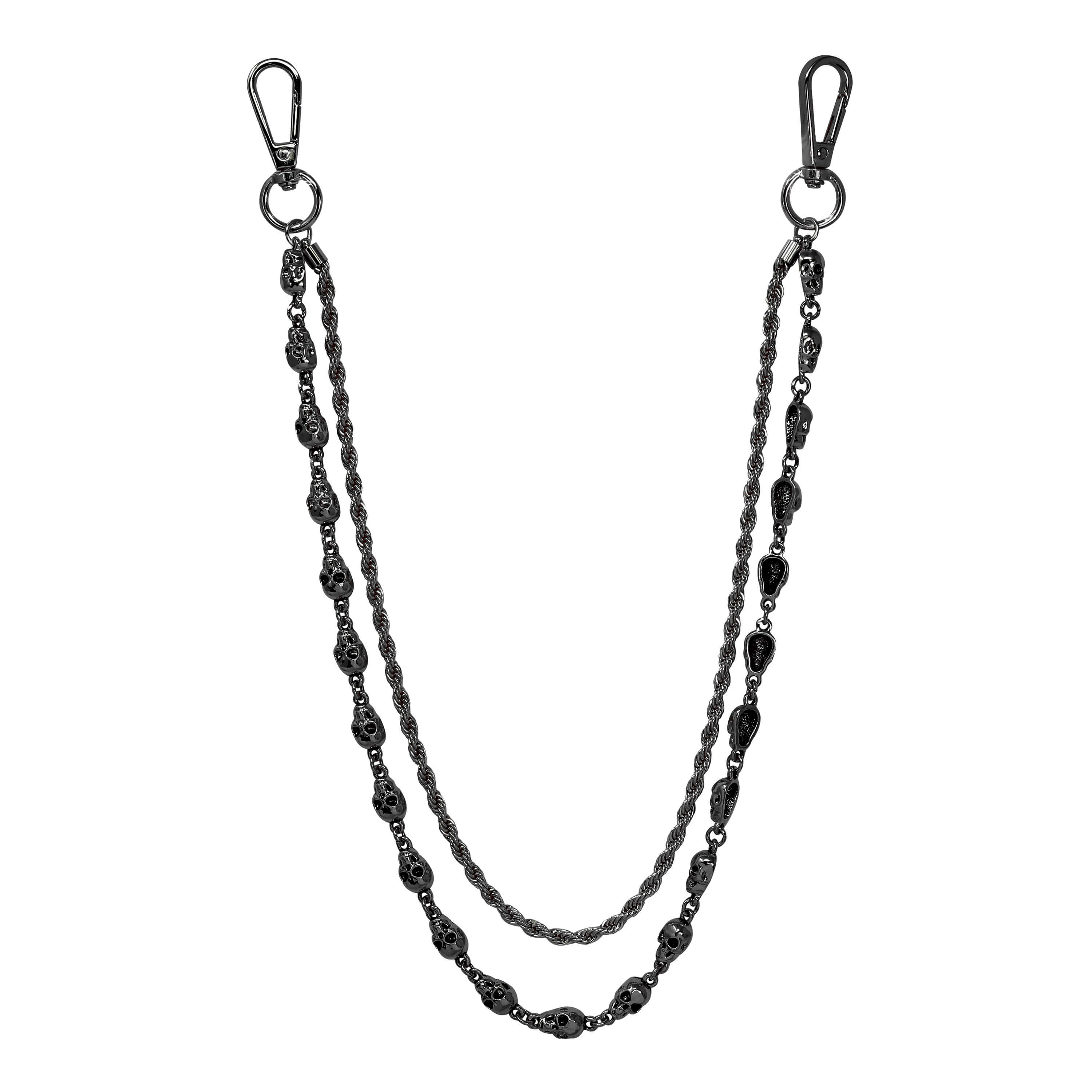 Skull and Rope Double Layer Pant Chain
