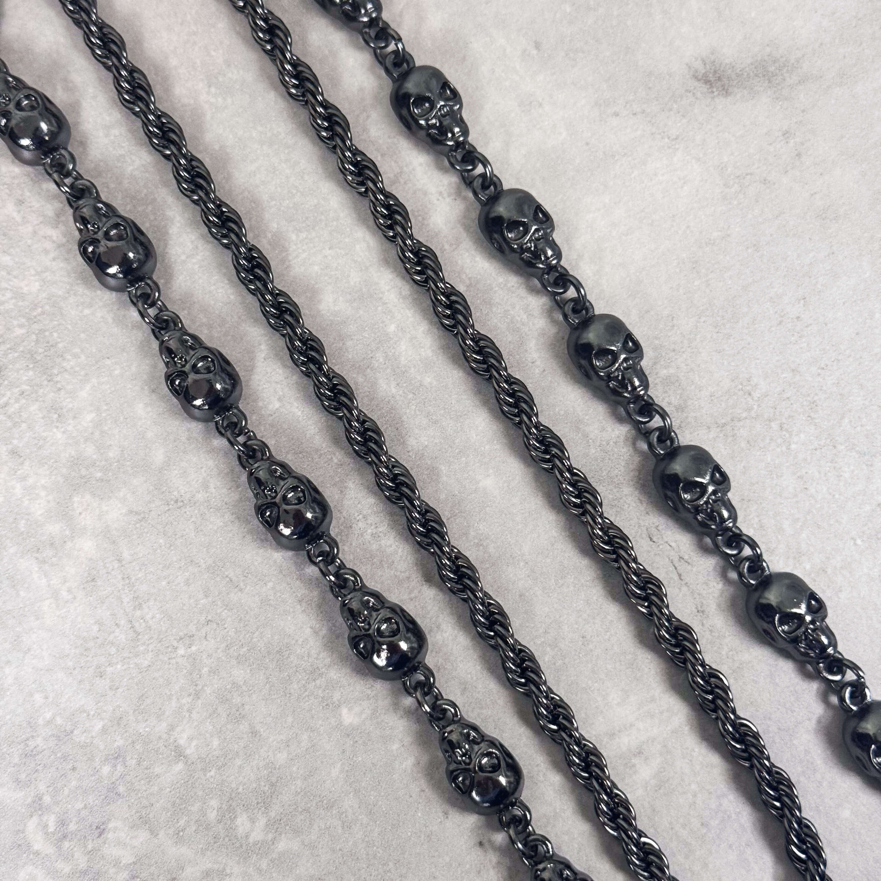 Skull and Rope Double Layer Pant Chain