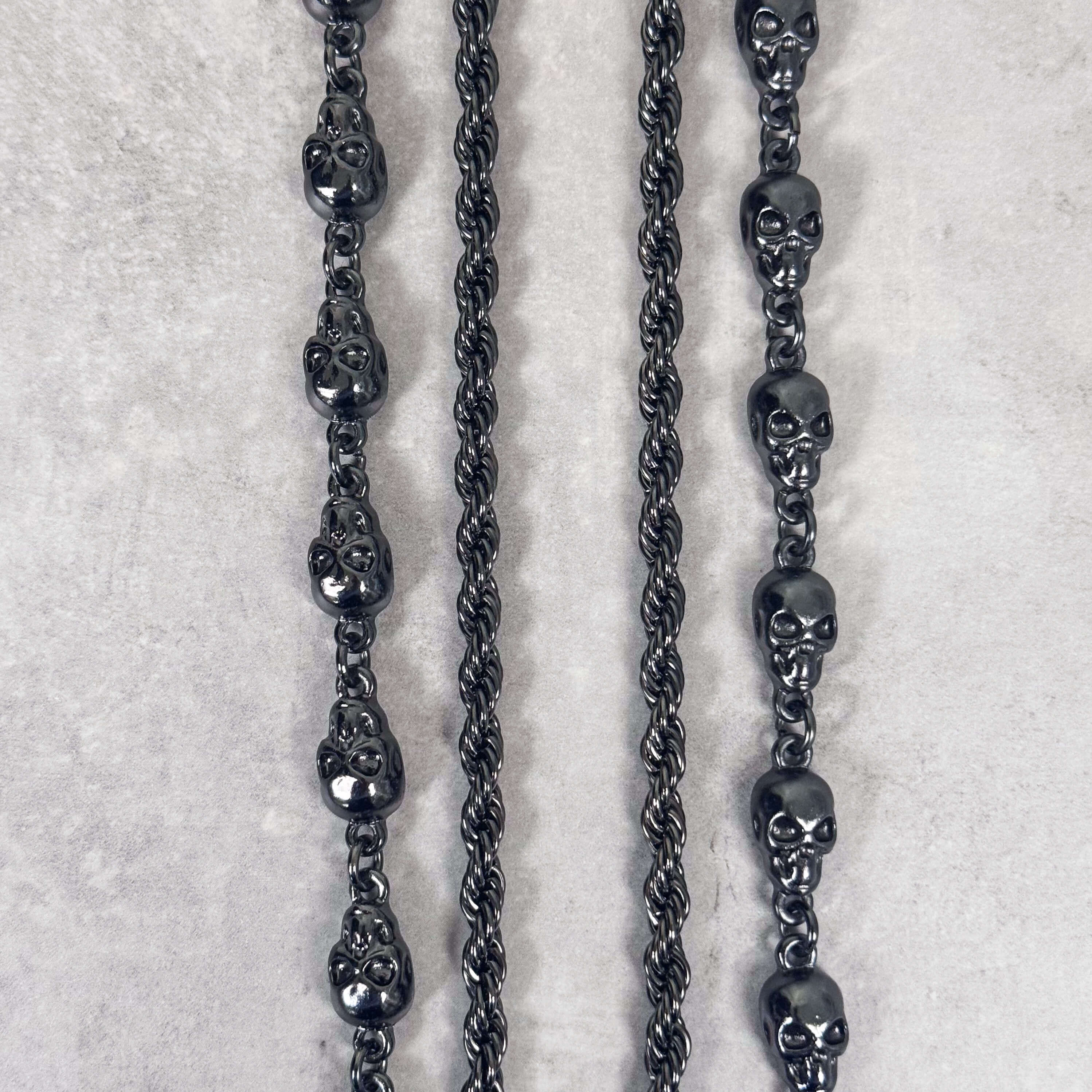 Skull and Rope Double Layer Pant Chain