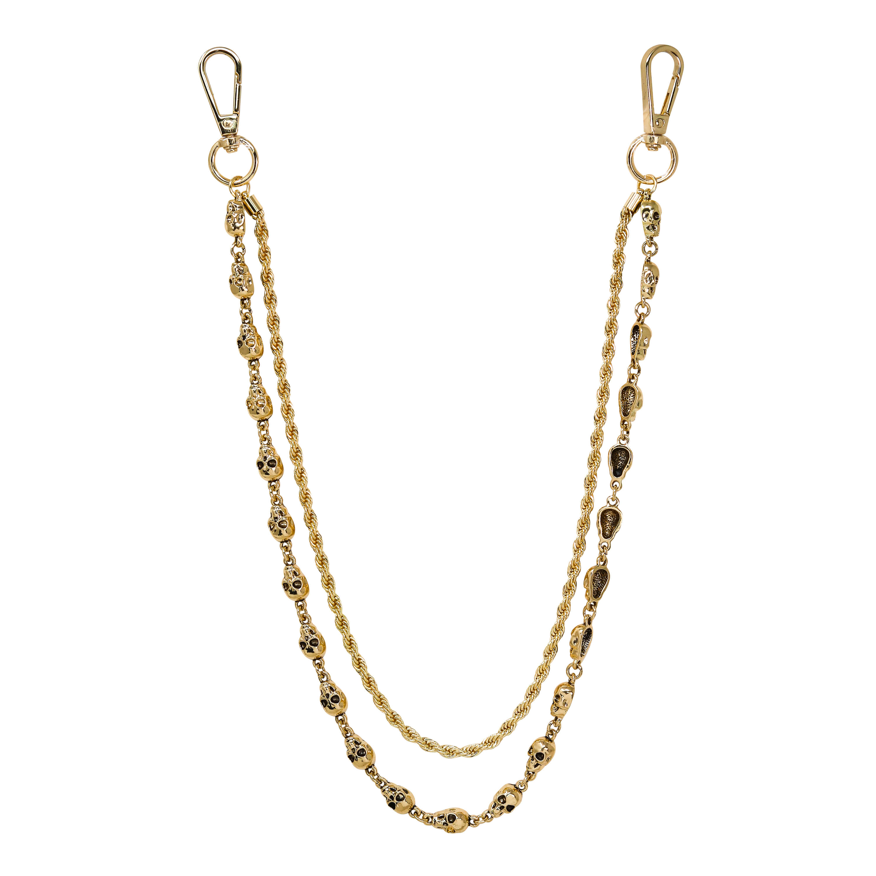 Skull and Rope Double Layer Pant Chain