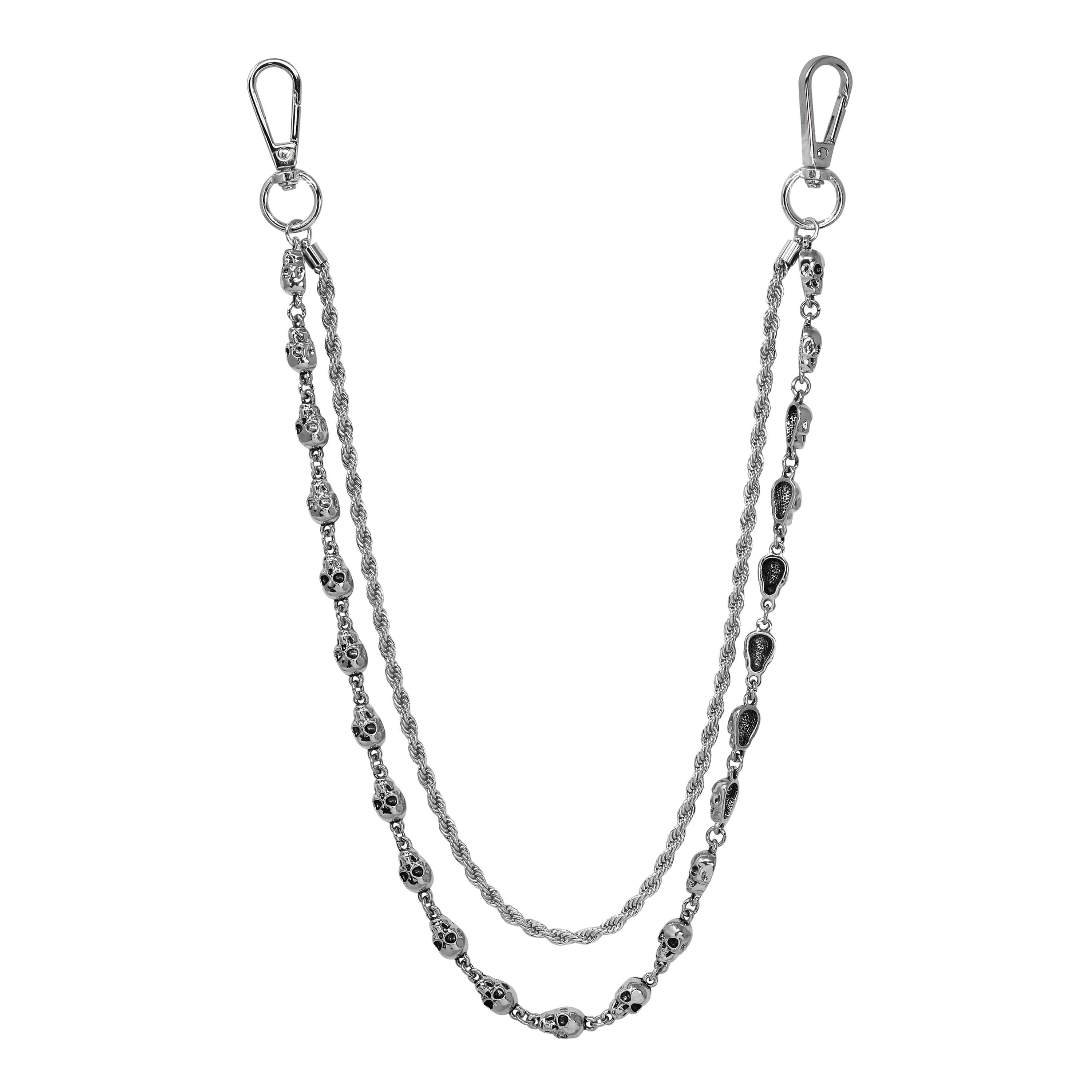 Skull and Rope Double Layer Pant Chain