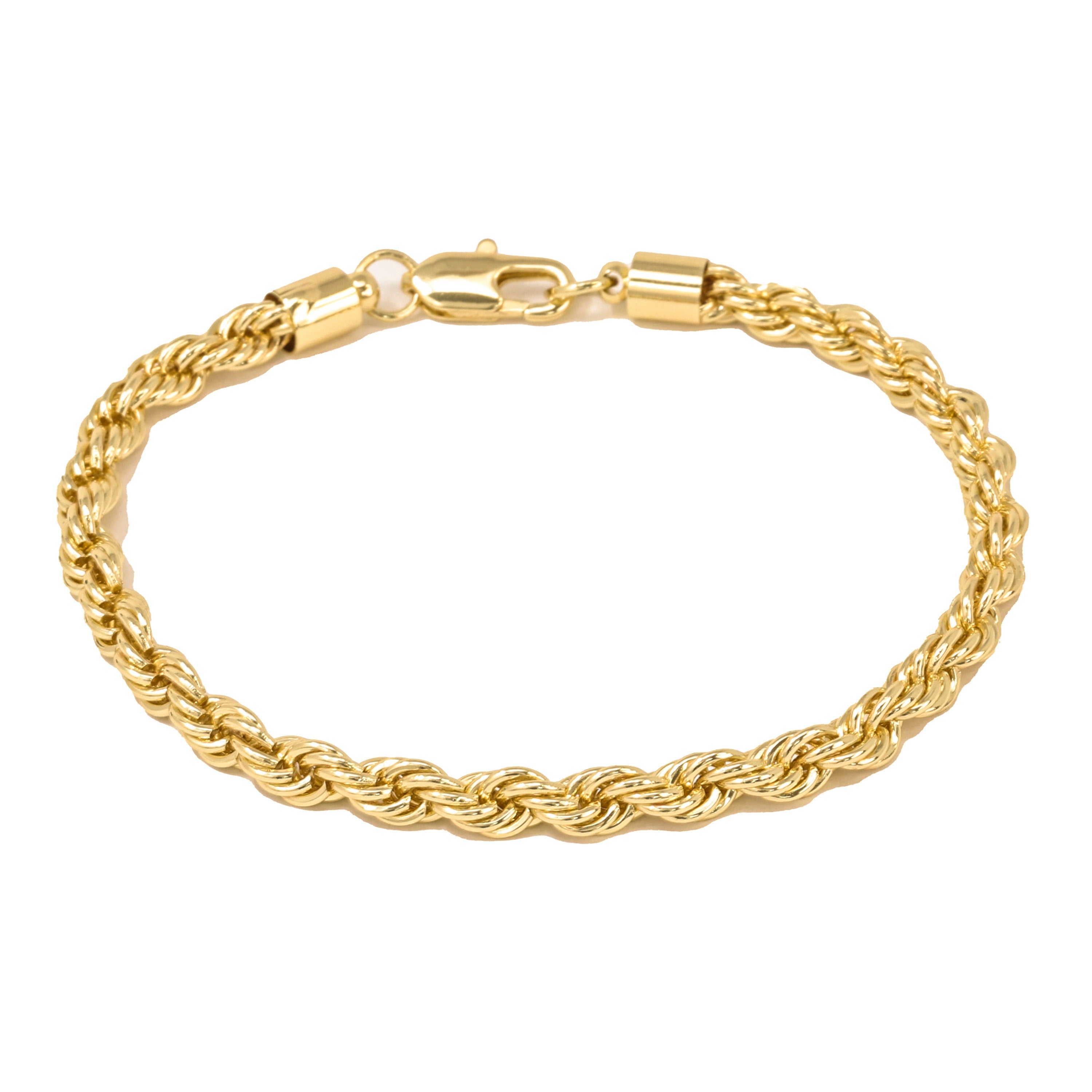 Men's 4-Piece Clover Bracelet Set - Elegant and Versatile Accessory