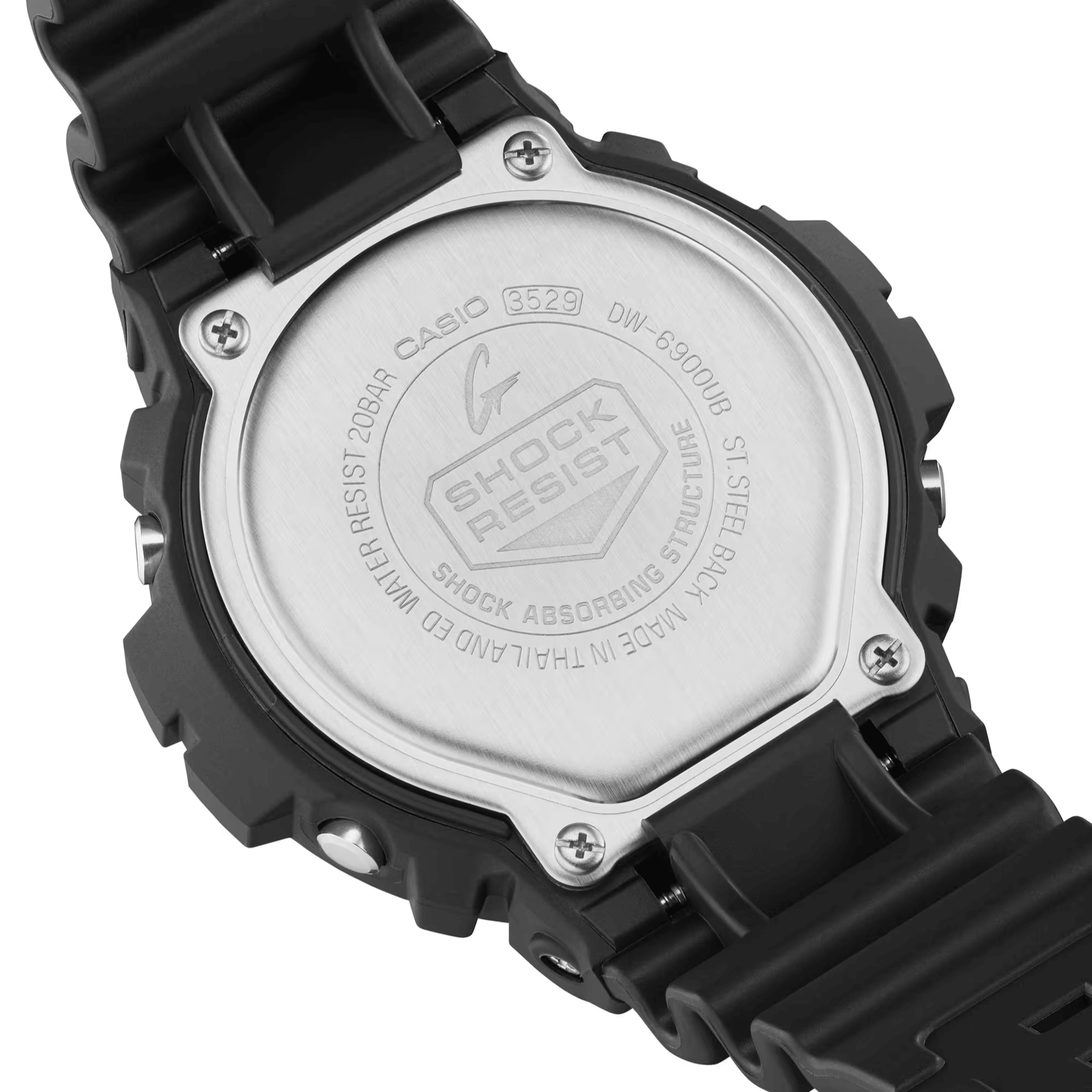 Men's 53mm Casio G-SHOCK Digital Watch - Resin Band, Flash Alert Function