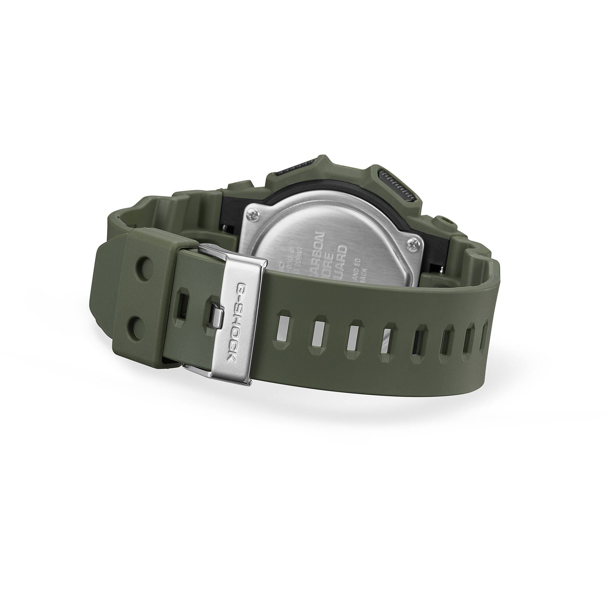 Men's 55mm Casio G-SHOCK Digital Watch - Resin Band, Carbon Core Guard Structure