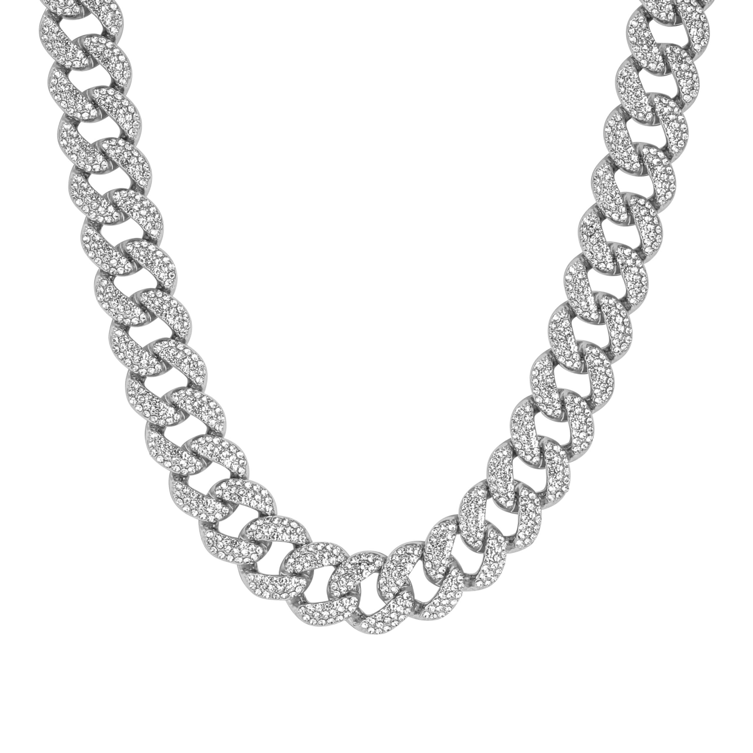 18mm Iced Out Cuban Chain