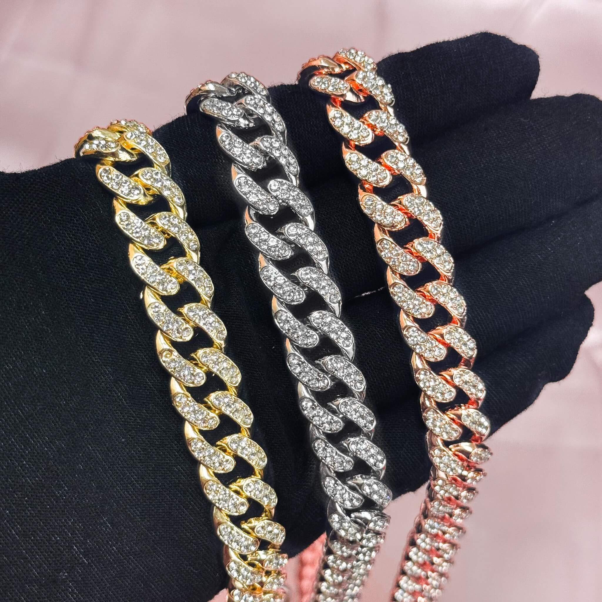 12mm Iced Out Cuban Chain