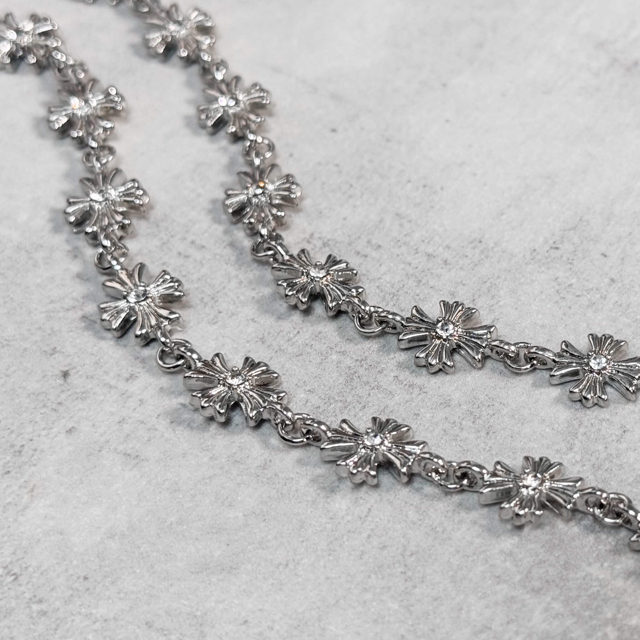 Men's 10mm CH Inspired Cross Pant Chain Stylish Accessory for Jeans