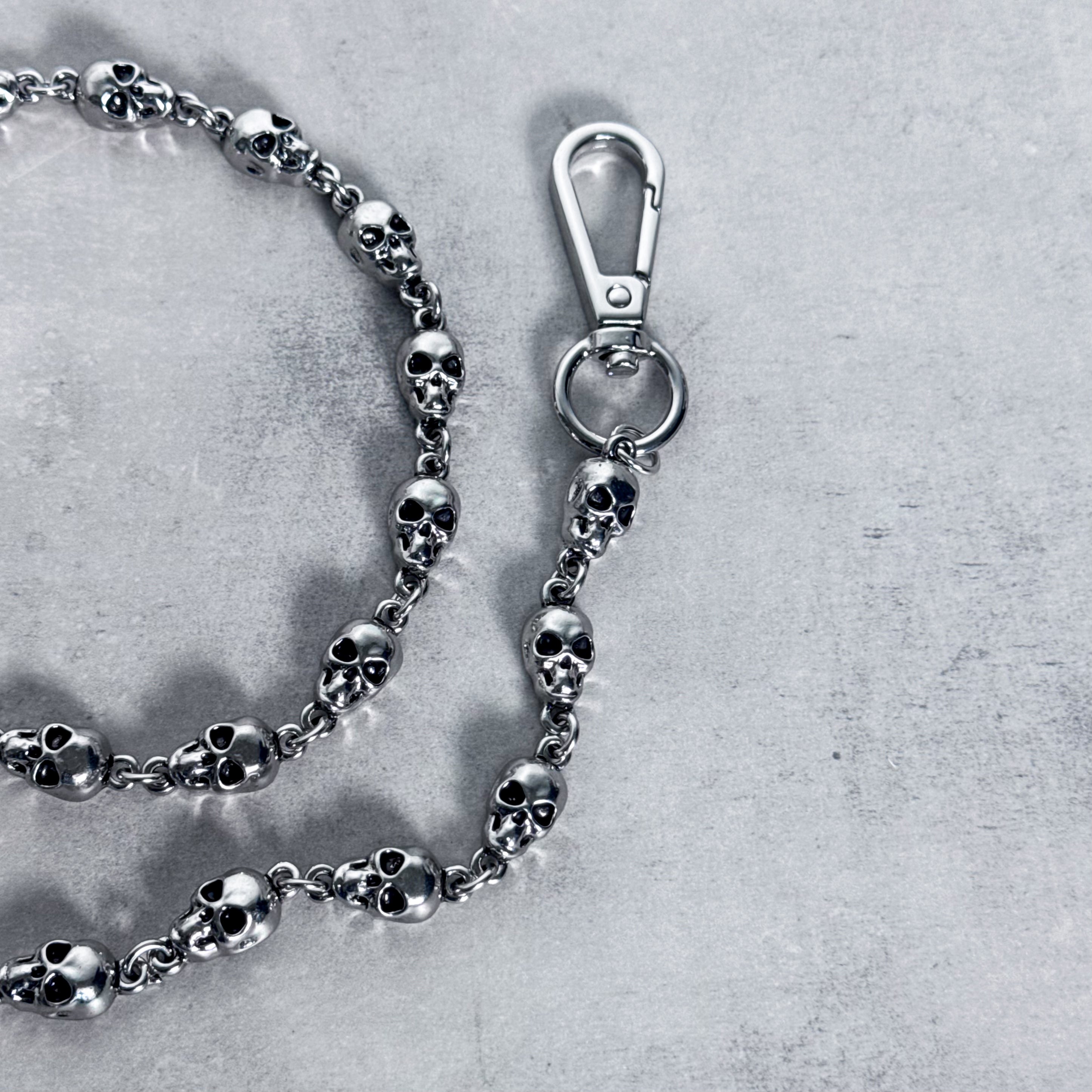 9mm Skull Link Pant Chain