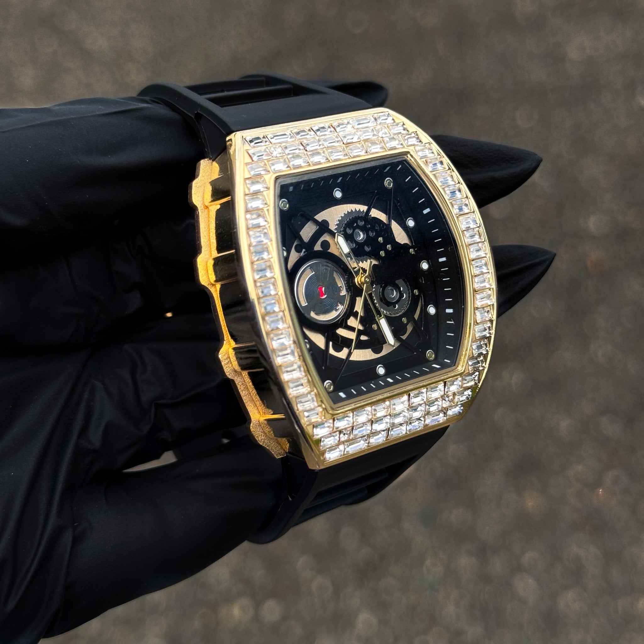 Iced Baguette Watch RM