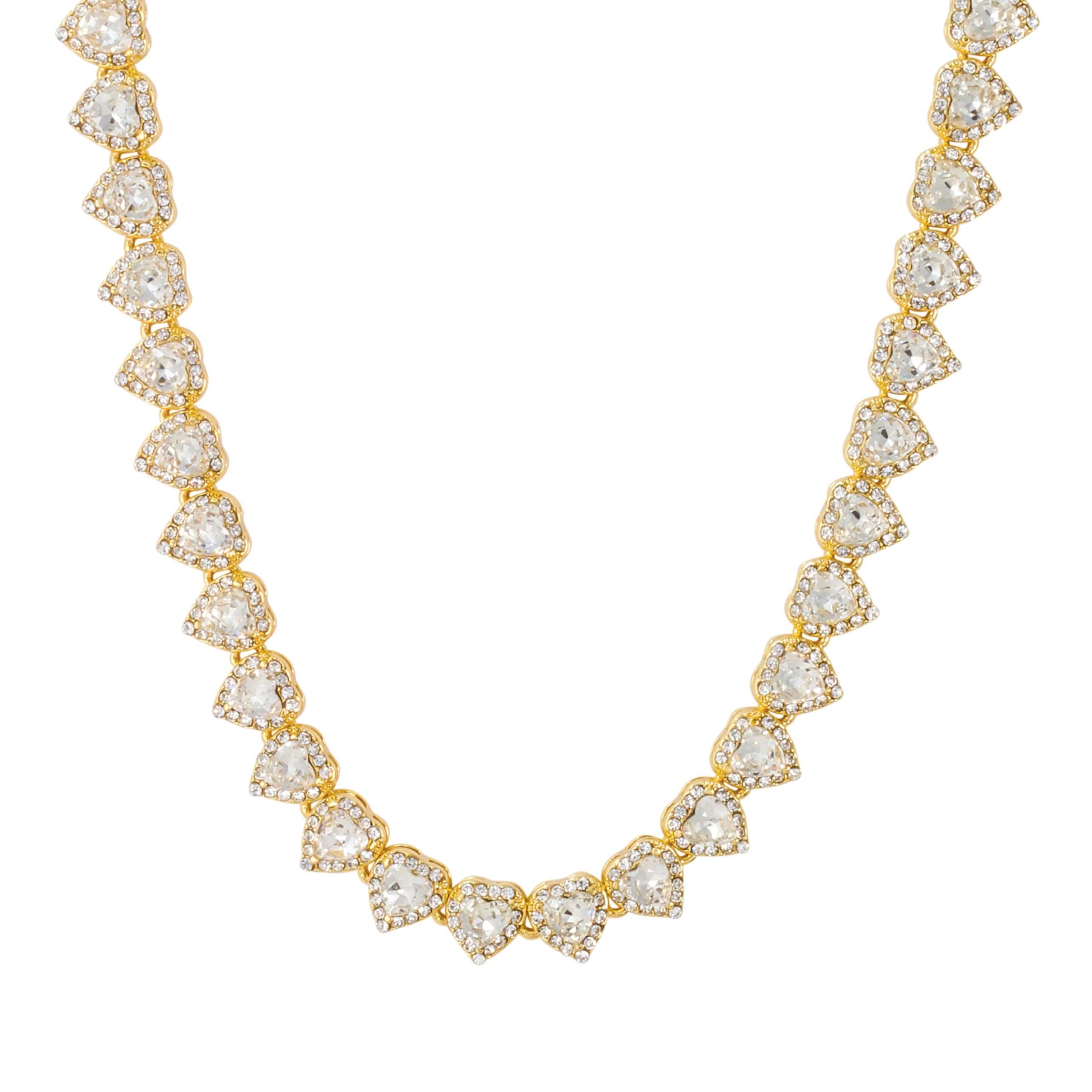 10mm Heart Cluster Chain - 20 inches