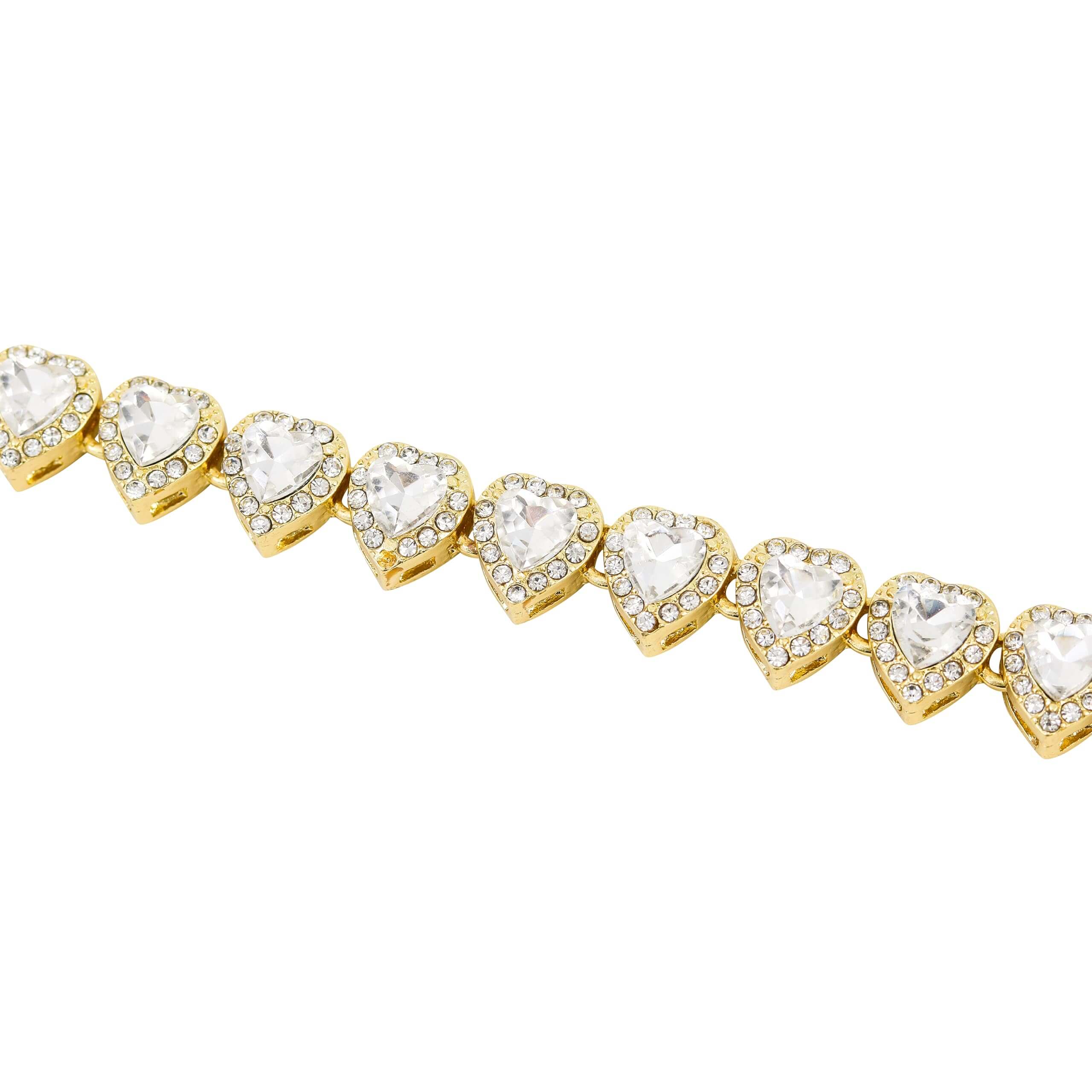 10mm Heart Cluster Chain - 20 inches